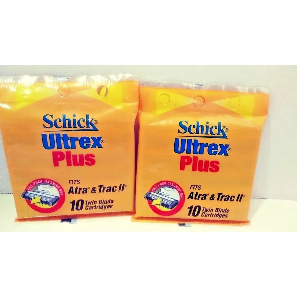 SCHICK SUPER 2 REFILLS FITS ATRA AND TRAC 2 (30 TOTAL COUNT)